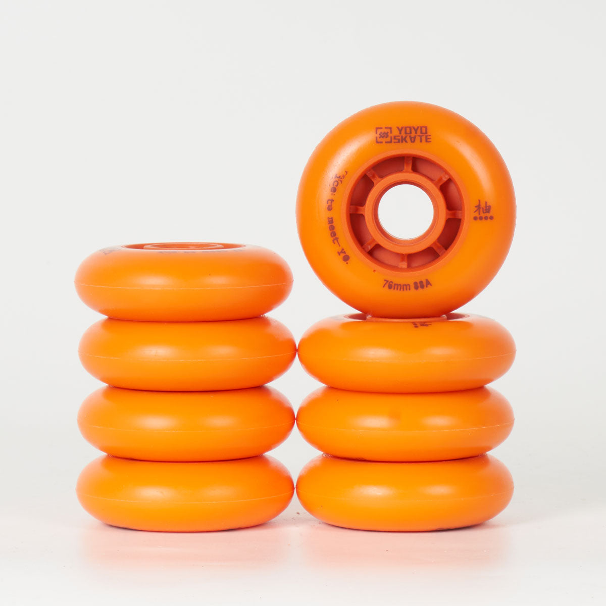 YOYO Skate Meetyo 76mm Wheels - 8 Set