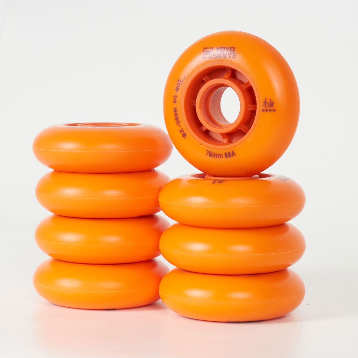 YOYO Skate Meetyo 76mm Wheels - 8 Set