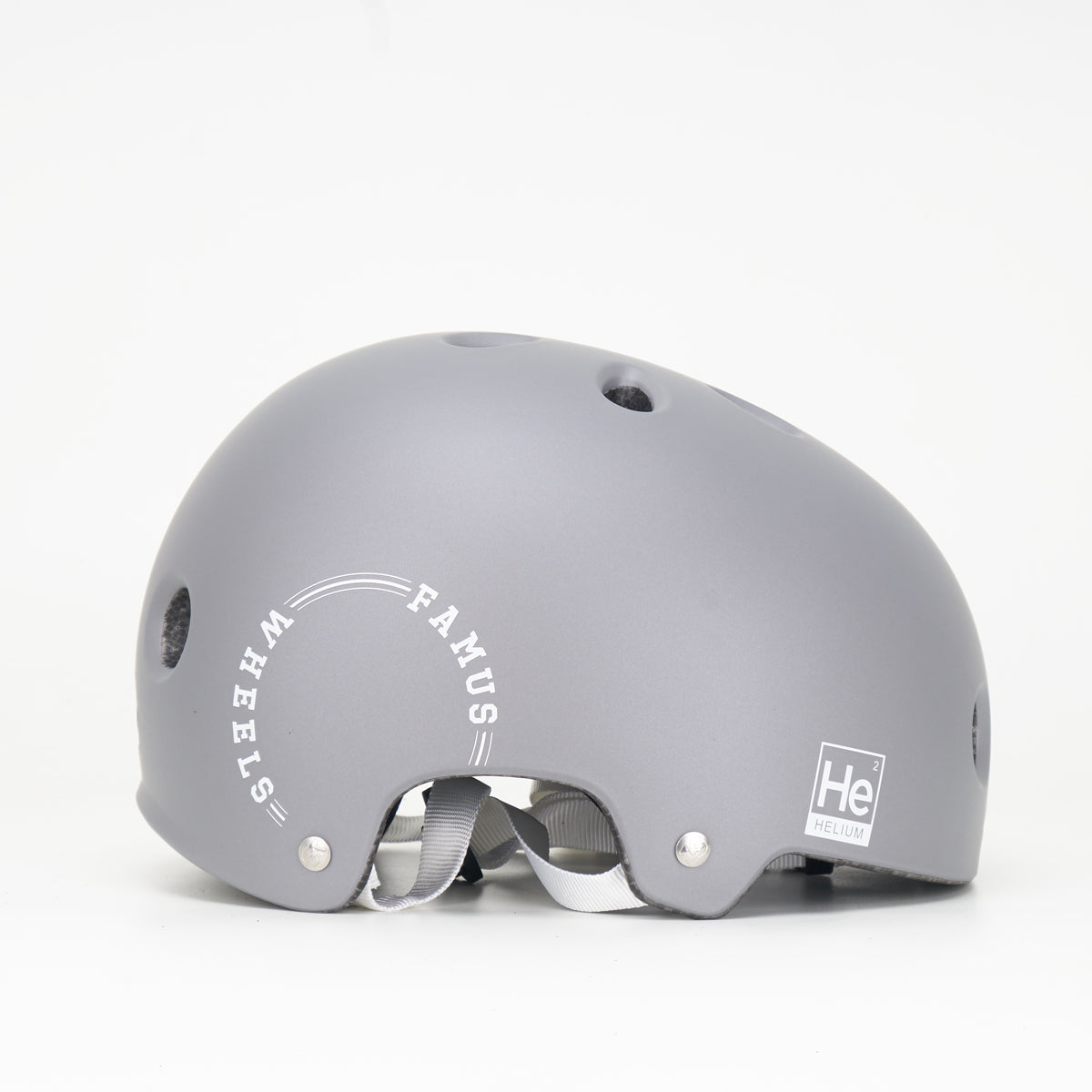 ALK13 x Famus Helium Helmet - Grey / White