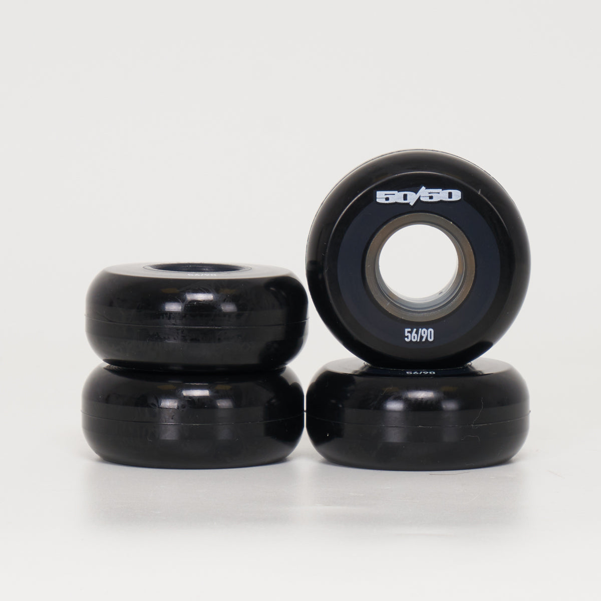 Fifty-50 56mm 90a Wheels - Black