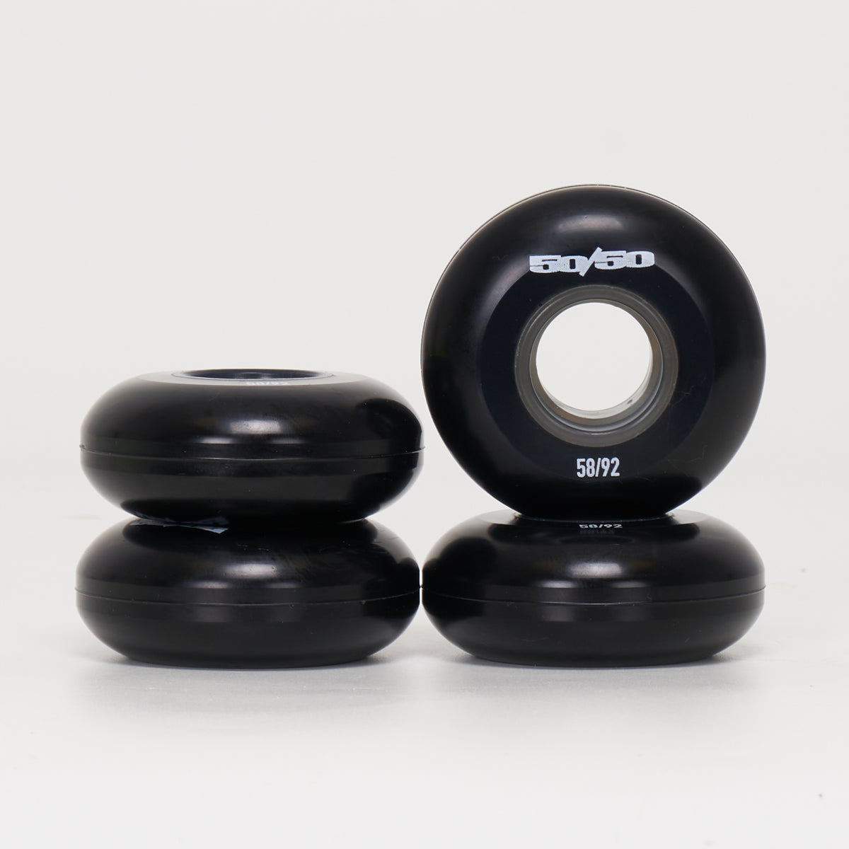 Fifty-50 58mm 92a Wheels - Black